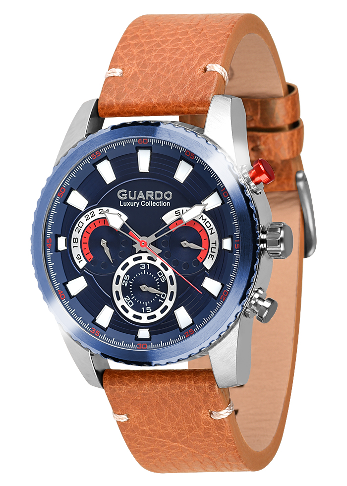 Мужские часы Guardo Luxury S01896-3