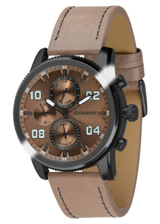 Чоловічий годинник Guardo Premium 011097(1)-6.