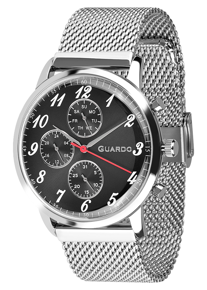Чоловічий годинник Guardo Premium 012238-1.