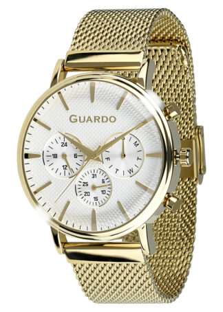 Чоловічий годинник Guardo Premium 012445-4.