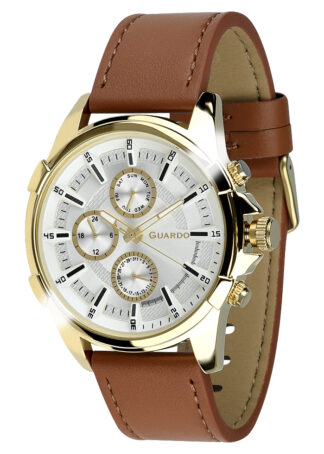 Чоловічий годинник Guardo Premium 012469-4.