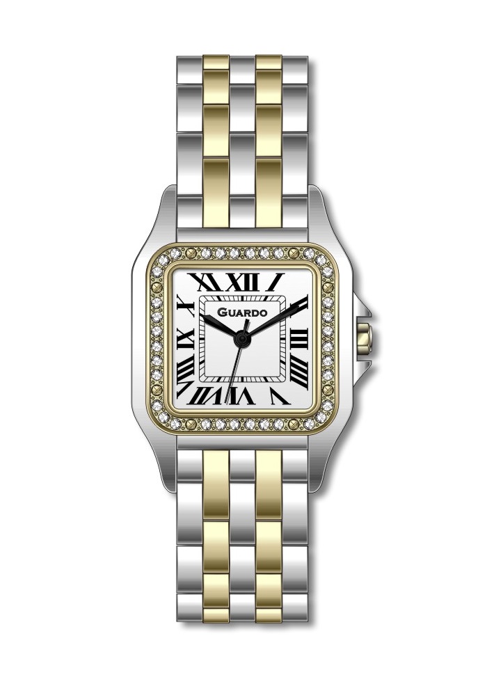 Жіночий годинник Guardo Premium 012687-10.