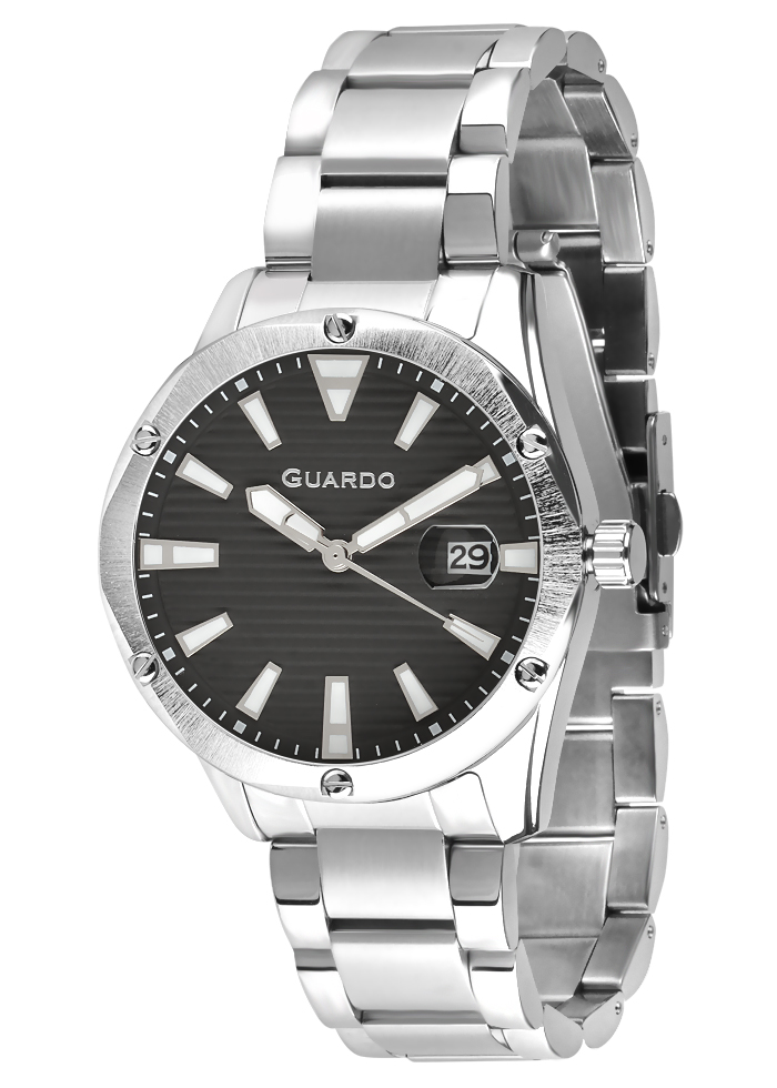 Чоловічий годинник Guardo Premium 012739-1.
