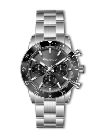 Чоловічий годинник Guardo Premium 012823-4.