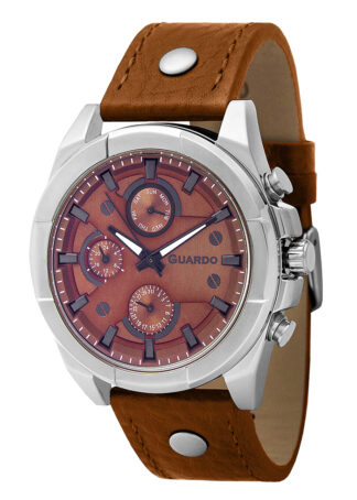 Чоловічий годинник Guardo Premium 10281-7.