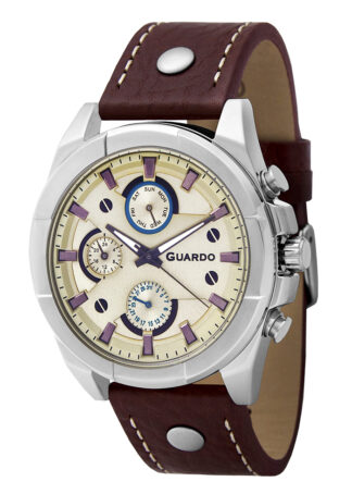 Чоловічий годинник Guardo Premium 10281-8.