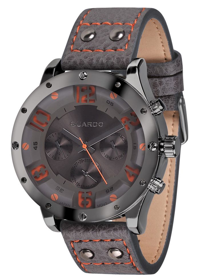 Чоловічий годинник Guardo Premium 10630-4.