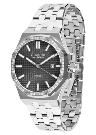 Чоловічий годинник Guardo Luxury S03009-1.