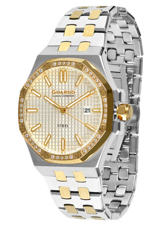 Чоловічий годинник Guardo Luxury S03009-4.