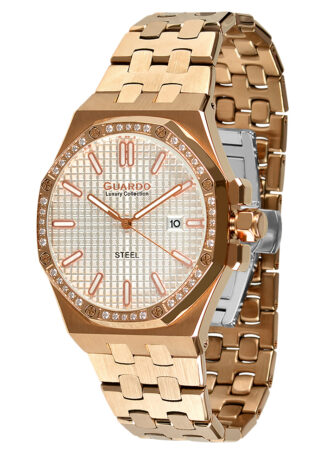 Чоловічий годинник Guardo Luxury S03009-5.